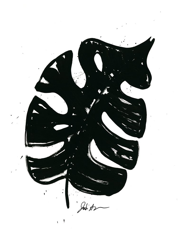 Inked Leaves I art print by Jodi Augustine for $57.95 CAD