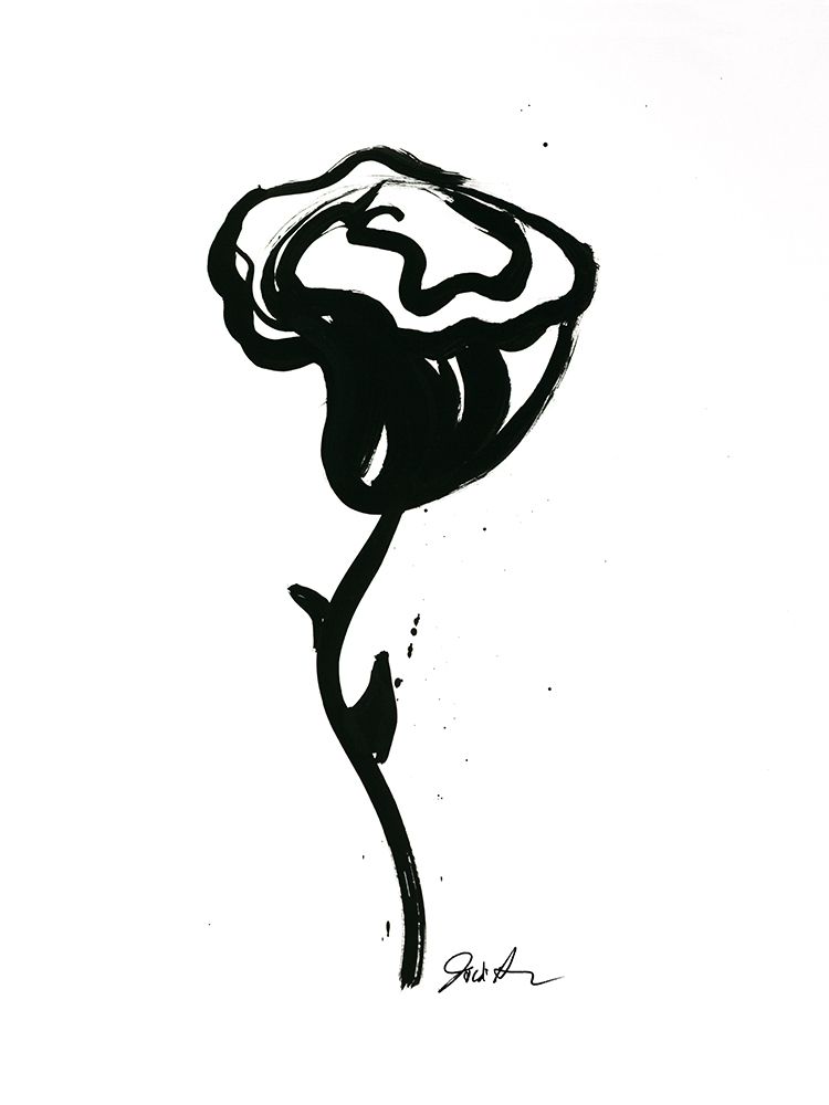 Inked Florals V art print by Jodi Augustine for $57.95 CAD