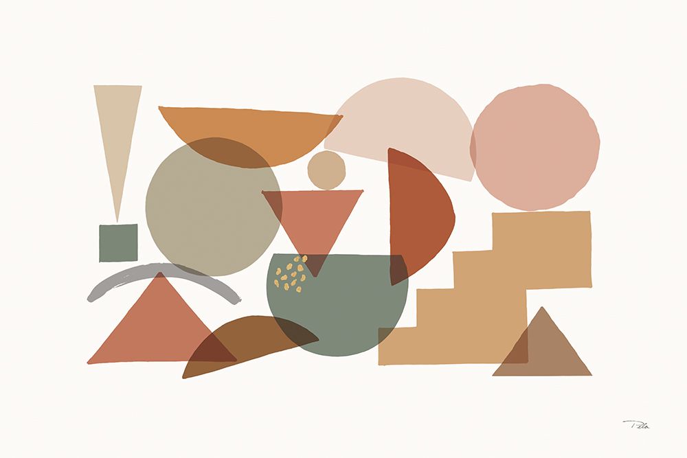 Geo Metrical I art print by Pela for $57.95 CAD
