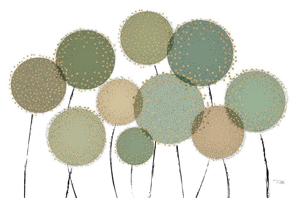 Bloom in Green art print by Pela for $57.95 CAD