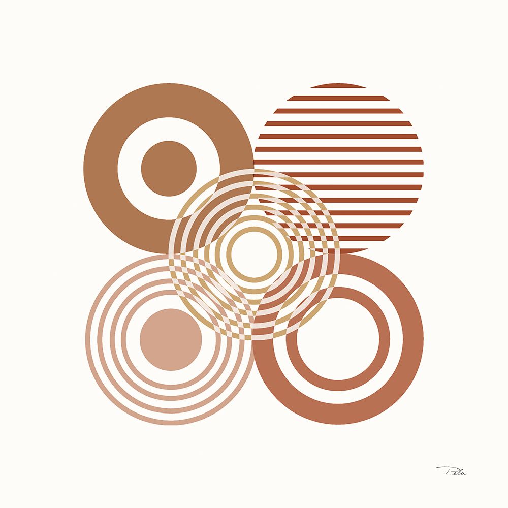 Deco Retro blush II art print by Pela for $57.95 CAD