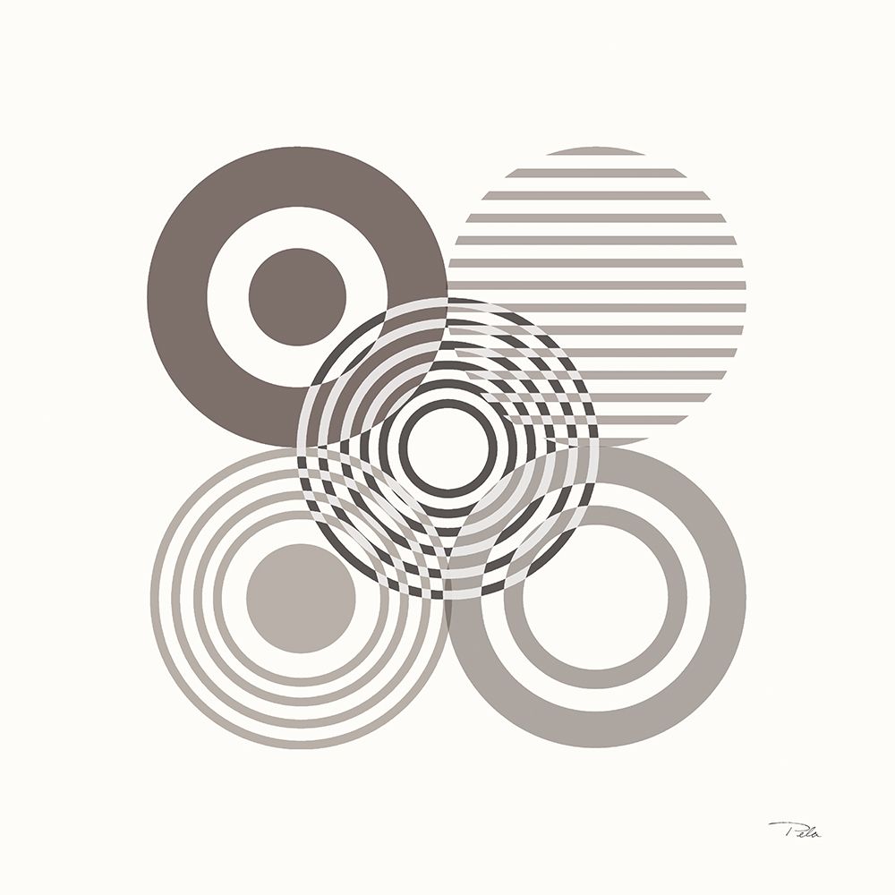 Deco Retro grey II art print by Pela for $57.95 CAD