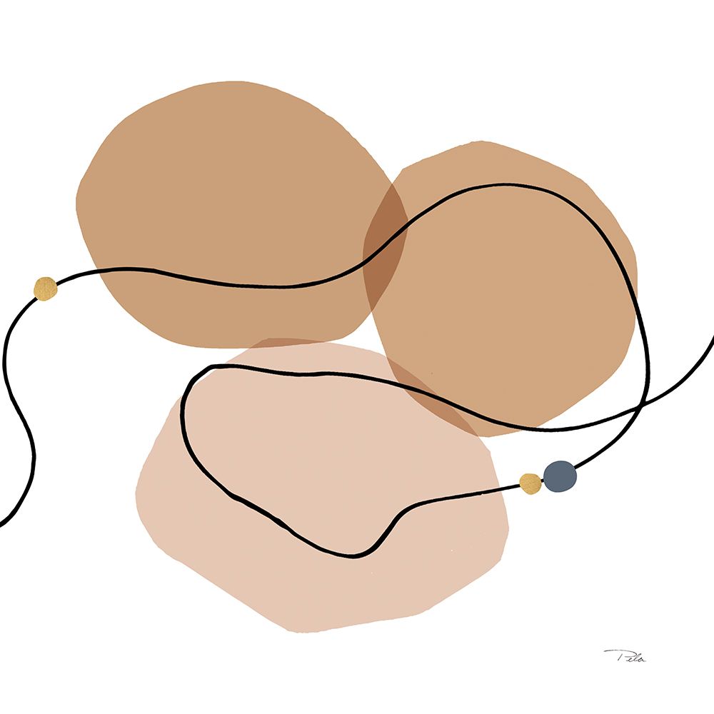 Sinuous Trajectory blush II art print by Pela for $57.95 CAD