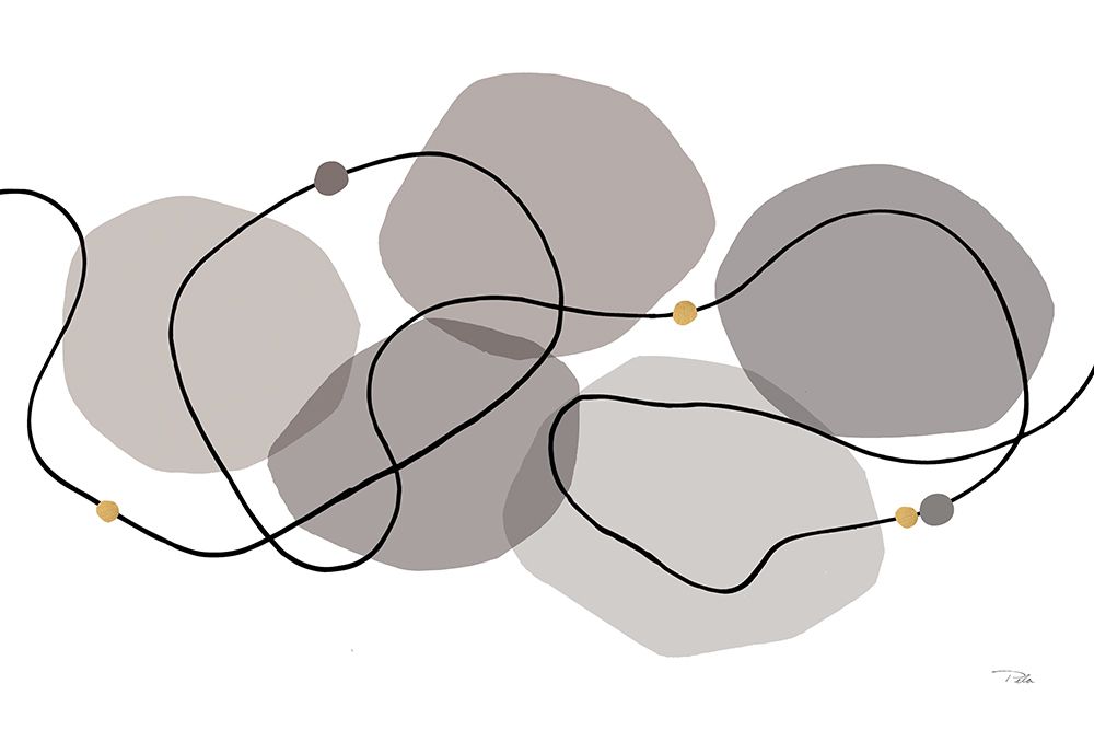 Sinuous Trajectory grey I art print by Pela for $57.95 CAD