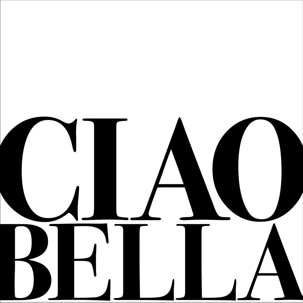 In Black And White Travel I-Ciao art print by JC Designs for $57.95 CAD
