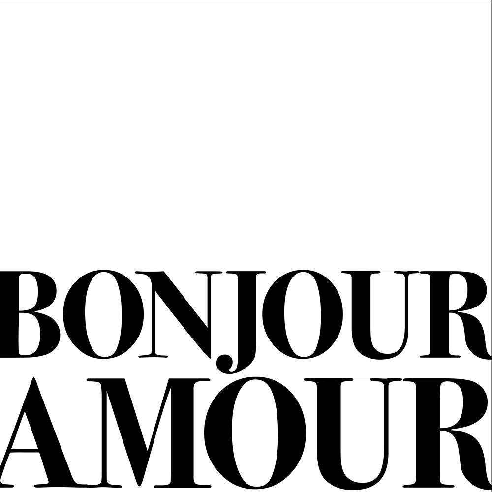 In Black And White Travel III-Bonjour art print by JC Designs for $57.95 CAD