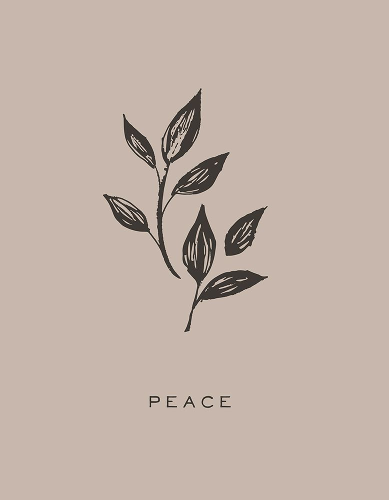 Serene Sentiment V-Peace art print by HM Design for $57.95 CAD