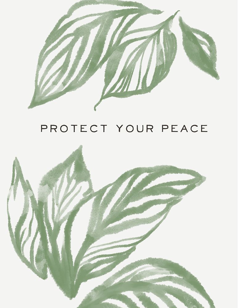 Serene Sentiment VI-Protect art print by HM Design for $57.95 CAD