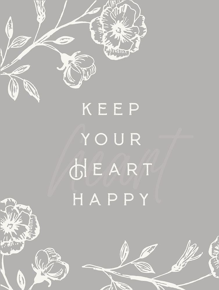 Simple Nature III-Heart Happy art print by HM Design for $57.95 CAD