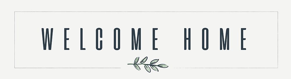Simple Nature V-Welcome Home art print by HM Design for $57.95 CAD