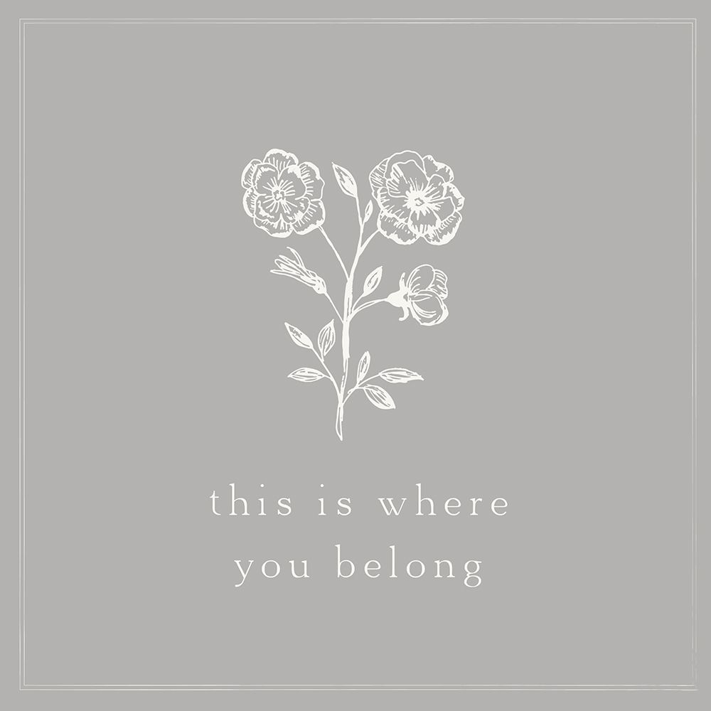 Simple Nature VII-This is Where art print by HM Design for $57.95 CAD