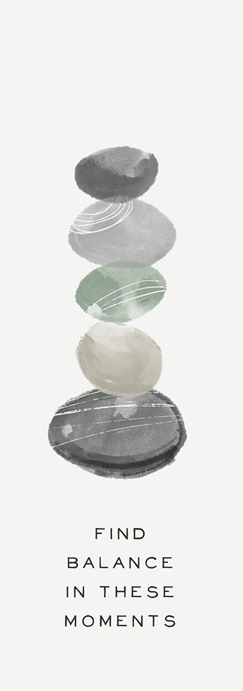 Zen Vibes IV-Find Balance art print by HM Design for $57.95 CAD