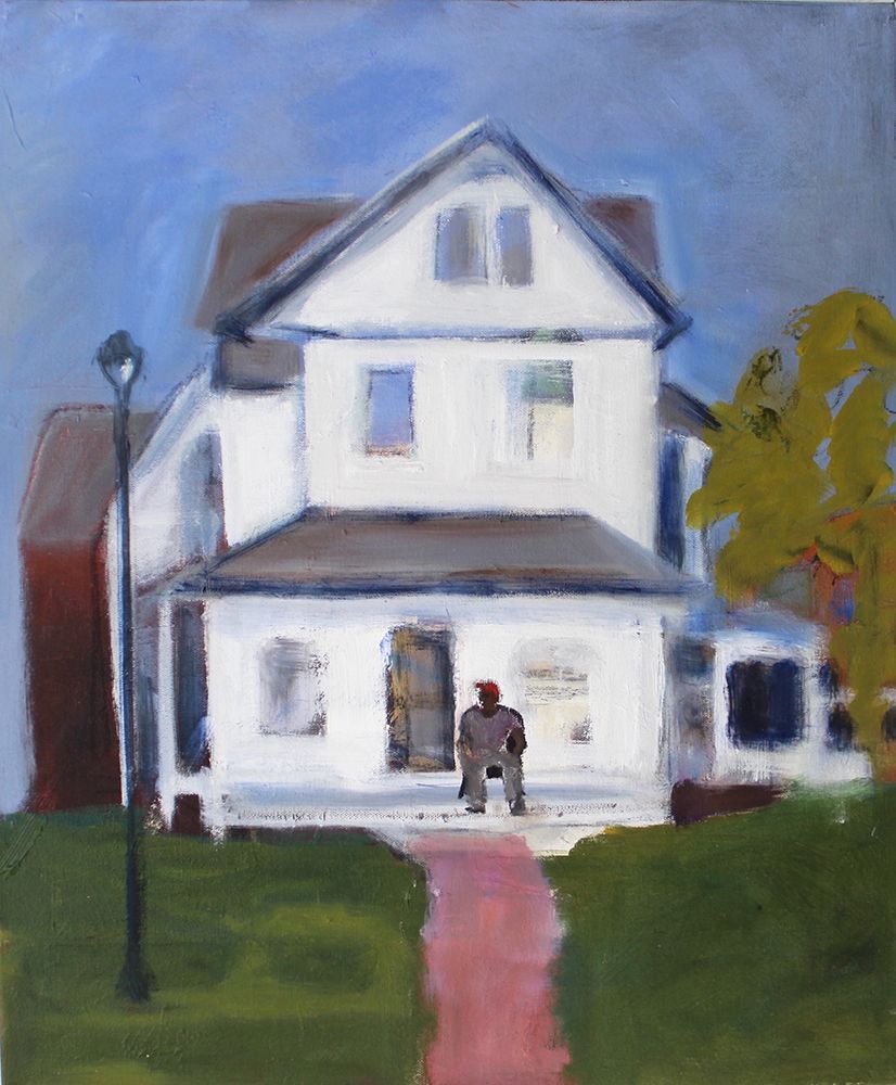 Figure with White House art print by Susanne Marie for $57.95 CAD