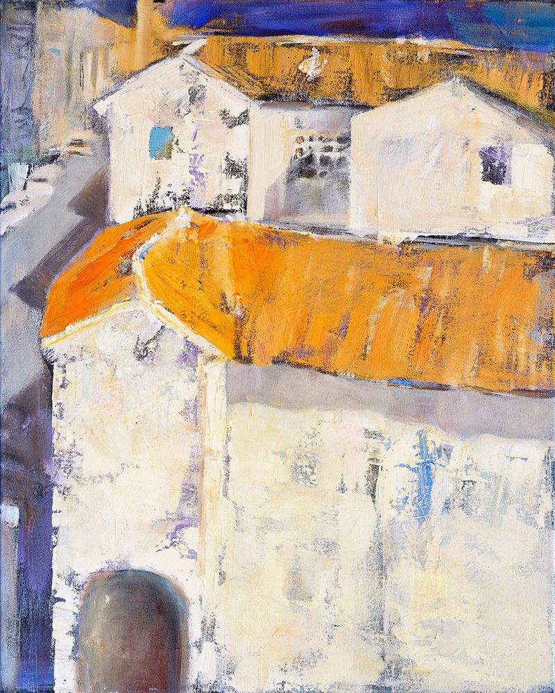 Village Rooftops art print by Susanne Marie for $57.95 CAD