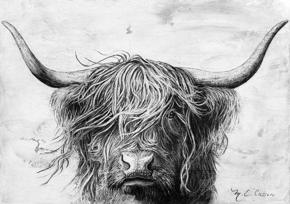 Highland in the Wind II art print by Marie-Elaine Cusson for $57.95 CAD