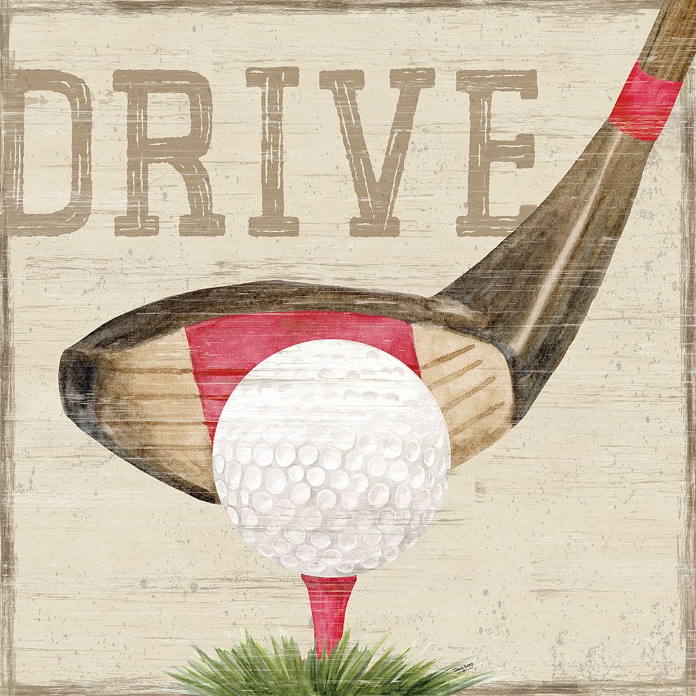 Golf Days VIII-Drive art print by Tara Reed for $57.95 CAD