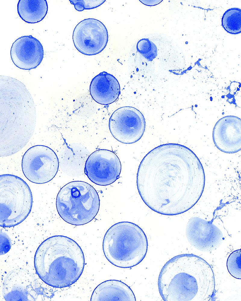 Bubble Polkadot I art print by Kelsey Wilson for $57.95 CAD