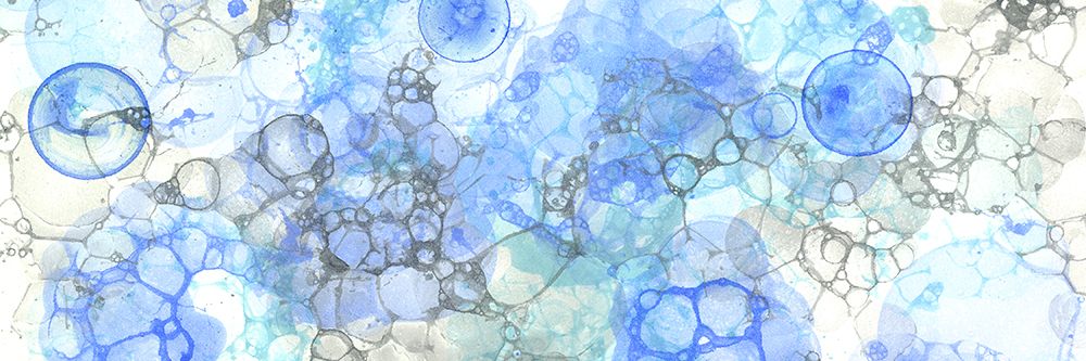 Bubblescape panel I art print by Kelsey Wilson for $57.95 CAD