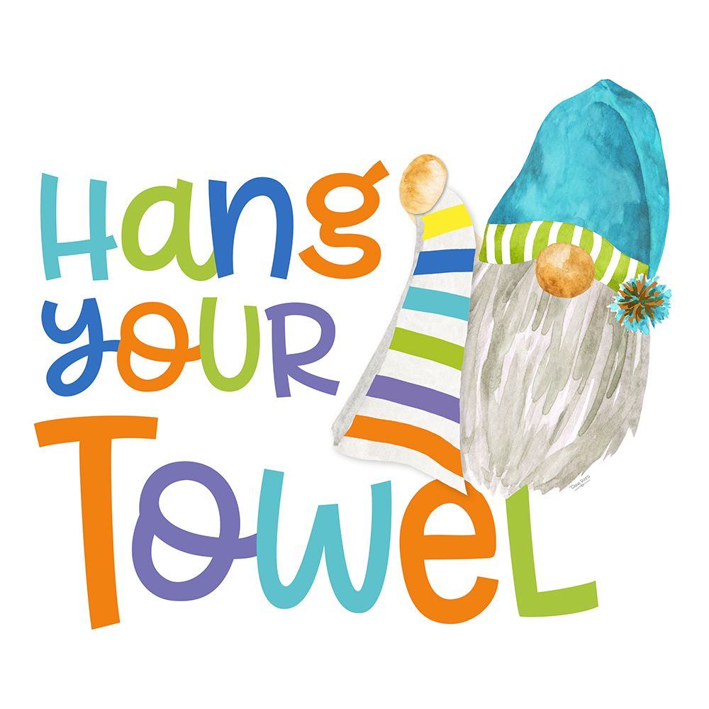 Bathroom Gnomes III art print by Tara Reed for $57.95 CAD