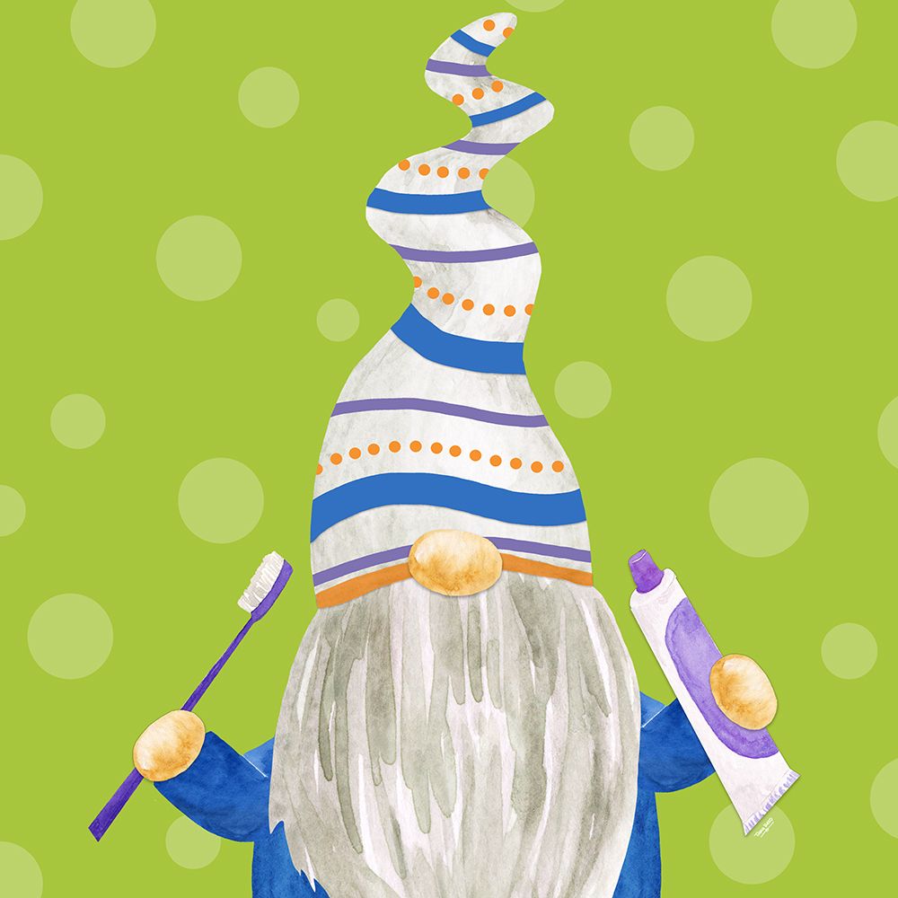 Bathroom Gnomes IV art print by Tara Reed for $57.95 CAD