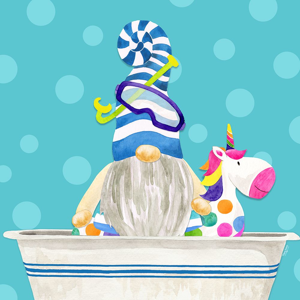Bathroom Gnomes VI art print by Tara Reed for $57.95 CAD