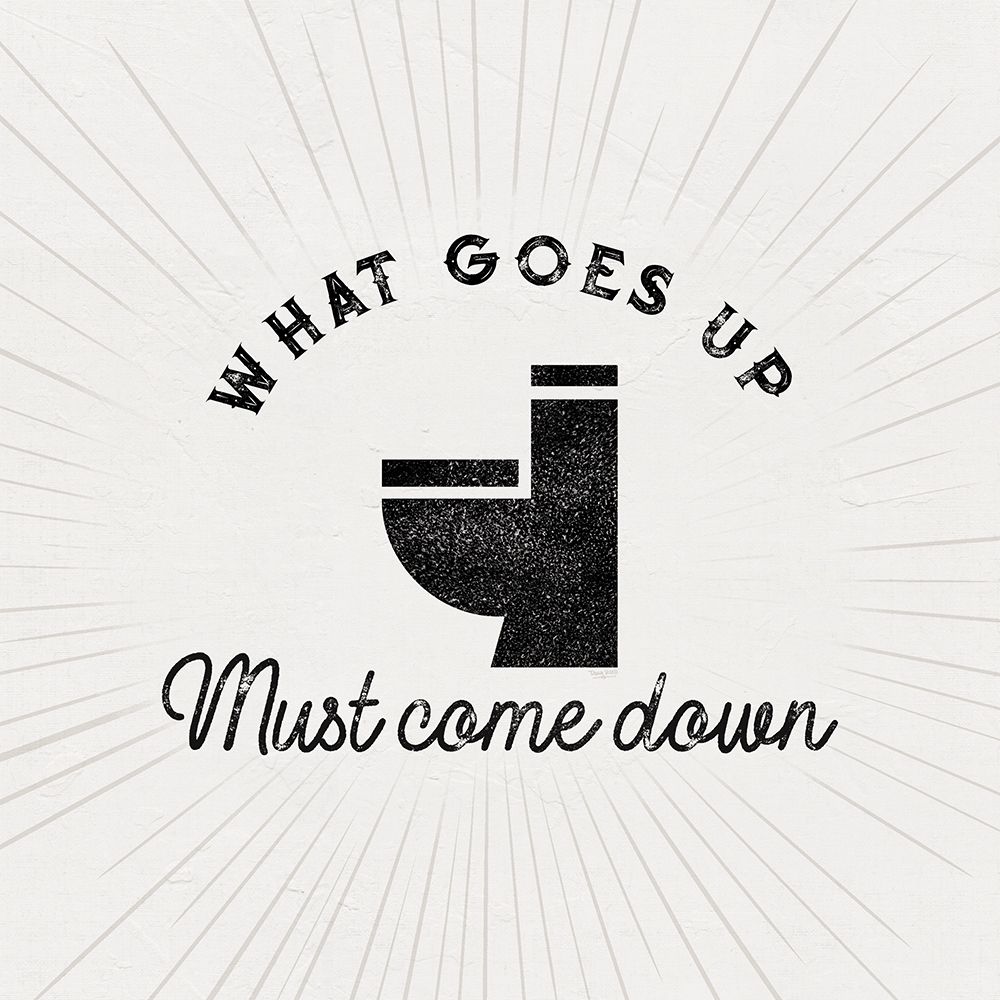 Bath Art IX-What Goes Up art print by Tara Reed for $57.95 CAD