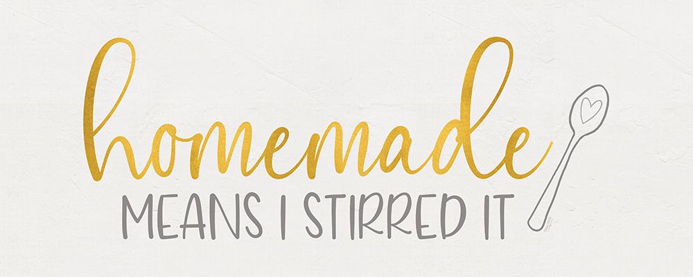 Kitchen Art panel V-Homemade Means art print by Tara Reed for $57.95 CAD