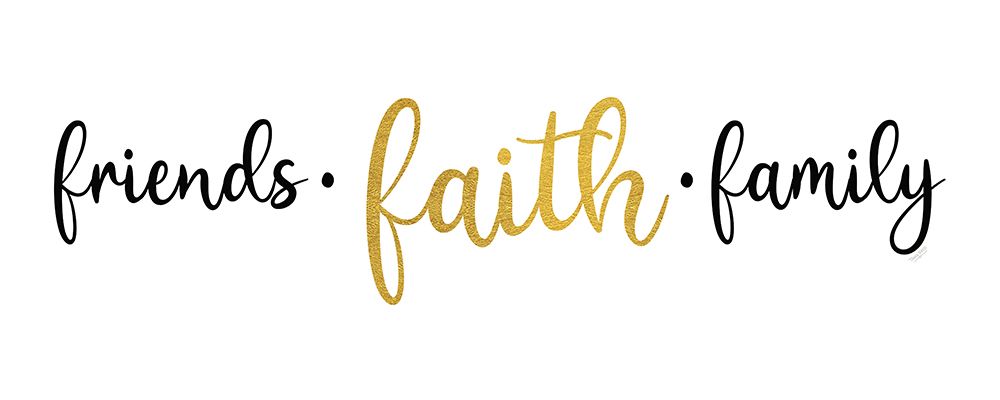 Religious Art panel I-Friends Faith art print by Tara Reed for $57.95 CAD