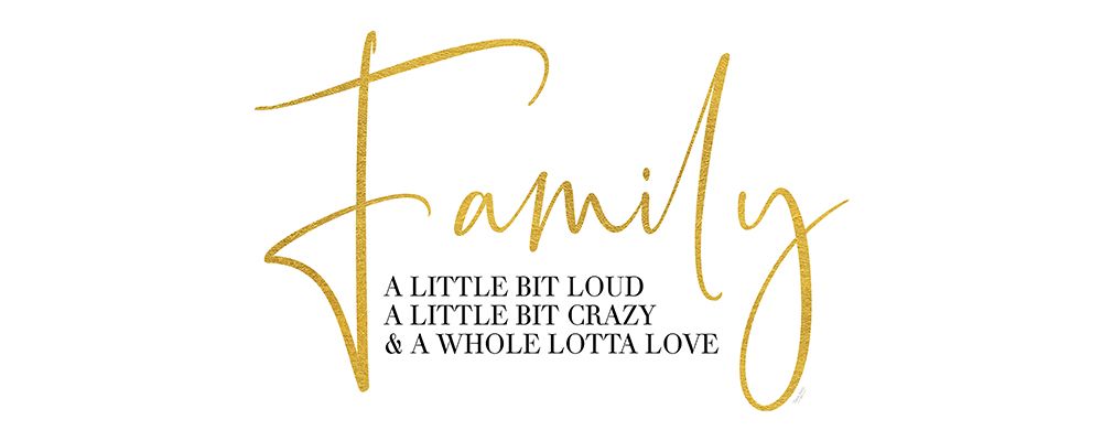 Sentiment Art panel I-Family art print by Tara Reed for $57.95 CAD
