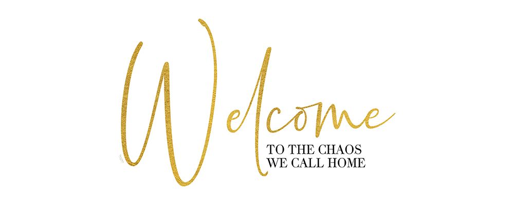 Sentiment Art panel V-Welcome Chaos art print by Tara Reed for $57.95 CAD