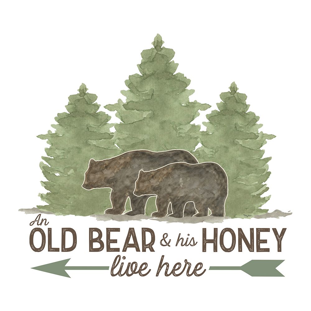 Lost in Woods V-Old Bear art print by Tara Reed for $57.95 CAD