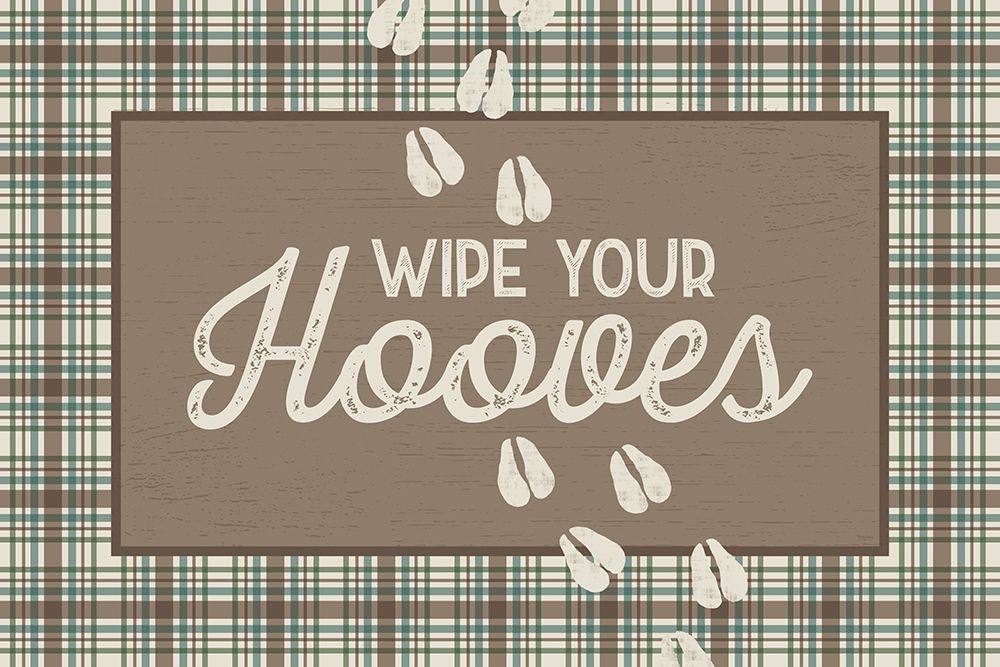 Lost in Woods landscape I-Wipe your Hooves art print by Tara Reed for $57.95 CAD