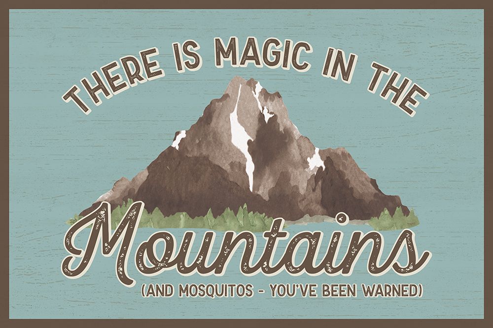 Lost in Woods landscape III-Magic Mountains art print by Tara Reed for $57.95 CAD