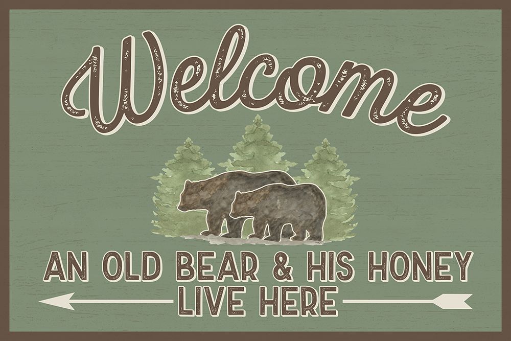 Lost in Woods landscape IV-Old Bear art print by Tara Reed for $57.95 CAD
