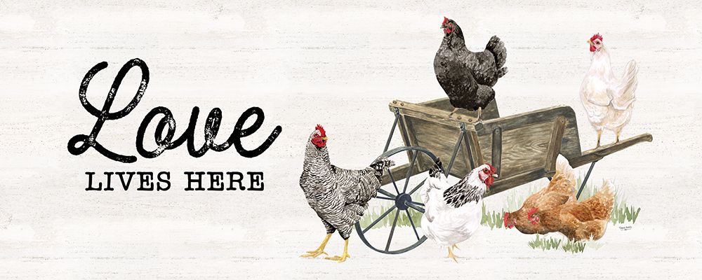 Spring on the Farm panel II-Love Lives Here art print by Tara Reed for $57.95 CAD