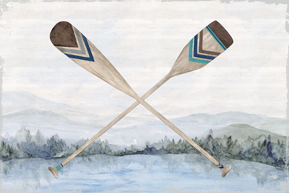 Wake at the Lake landscape II art print by Tara Reed for $57.95 CAD