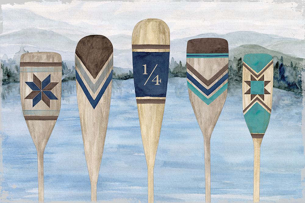 Wake at the Lake landscape III art print by Tara Reed for $57.95 CAD
