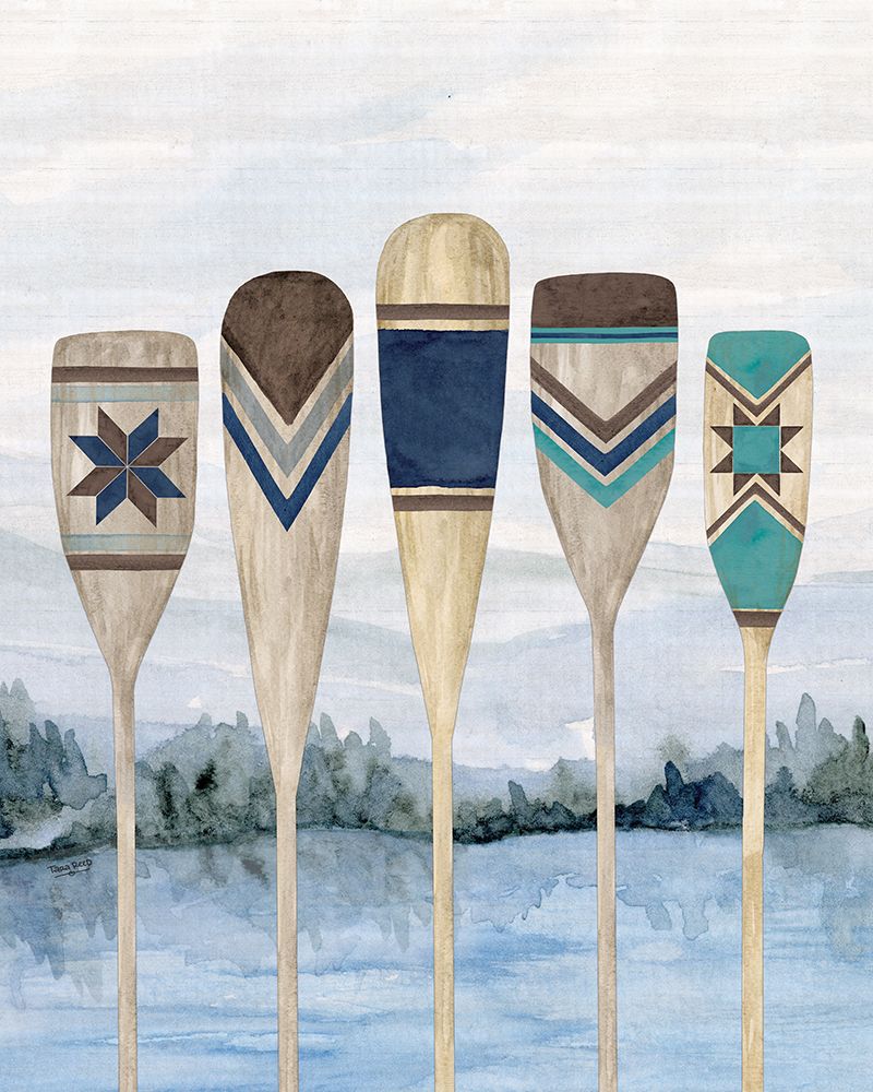 Wake at the Lake portrait II art print by Tara Reed for $57.95 CAD