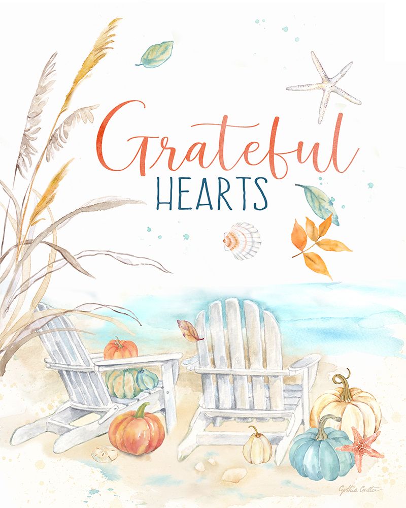Harvest by the Sea portrait IV-Grateful art print by Cynthia Coulter for $57.95 CAD