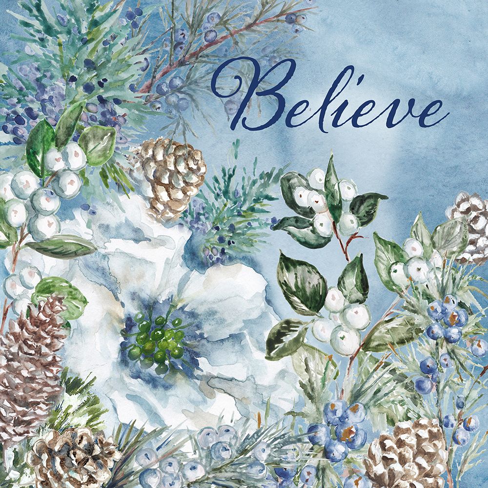 Frosted Winter Woodland V-Believe art print by Tre Sorelle Studios for $57.95 CAD