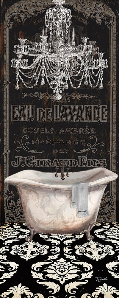 Midnight Bath Panel I art print by Tre Sorelle Studios for $57.95 CAD