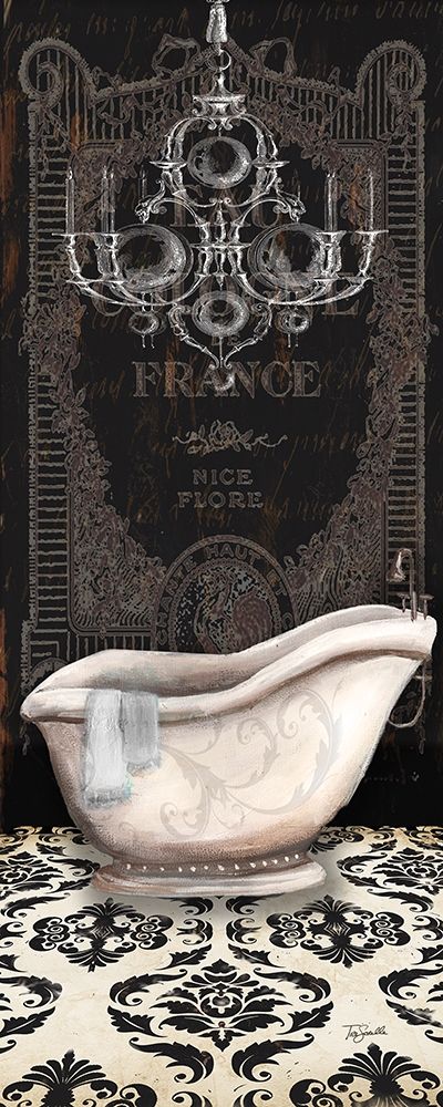 Midnight Bath Panel II art print by Tre Sorelle Studios for $57.95 CAD