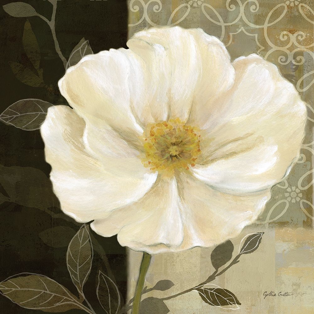 Midnight Poppy Closeup I art print by Cynthia Coulter for $57.95 CAD