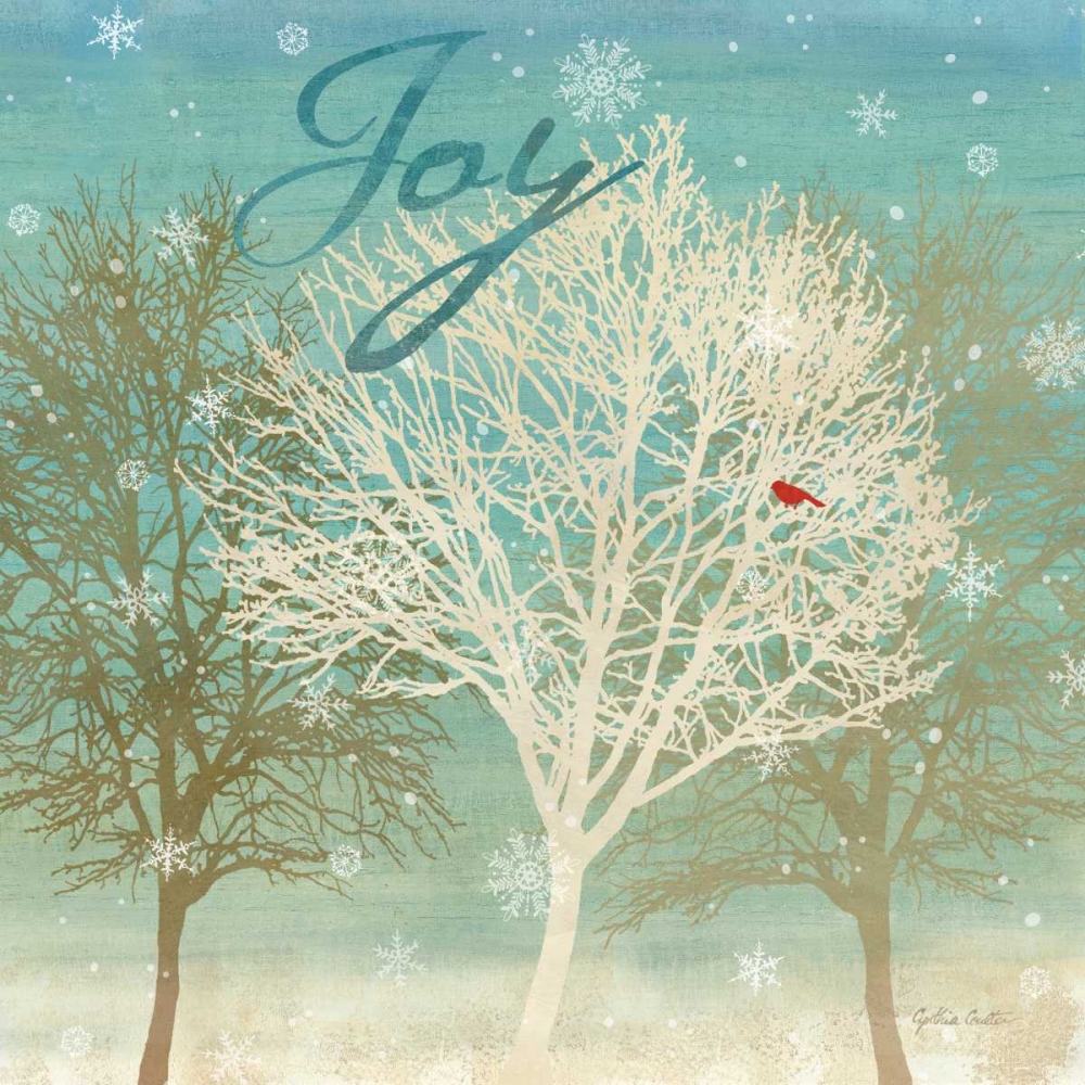 Holiday Trees II art print by Cynthia Coulter for $57.95 CAD