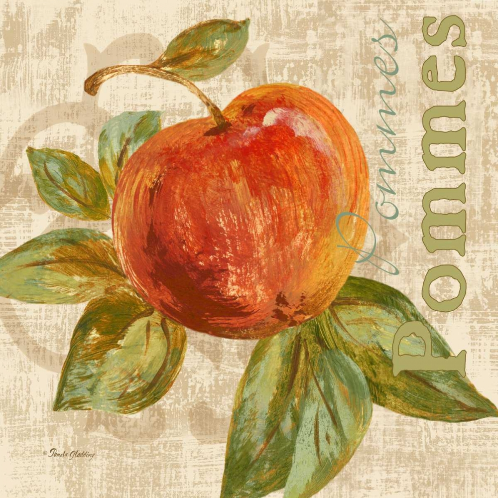 Rustic Fruit I art print by Pamela Gladding for $57.95 CAD