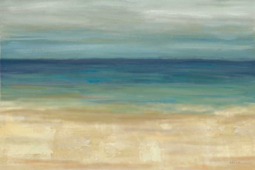 Navy Blue Horizons art print by Cynthia Coulter for $57.95 CAD