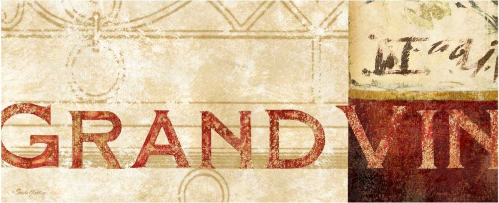 Vin Sign II art print by Pamela Gladding for $57.95 CAD