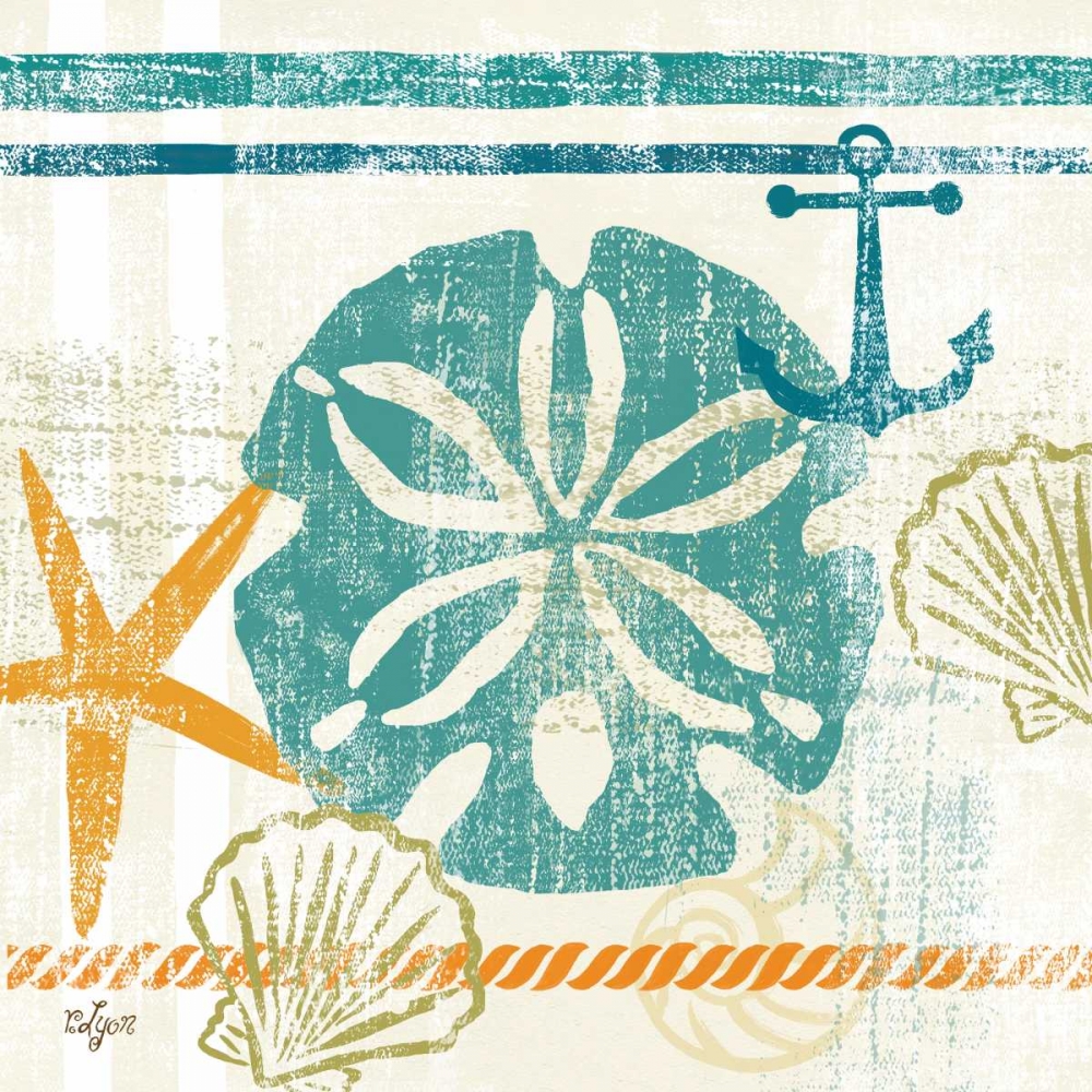 Nautical Brights II art print by Rebecca Lyon for $57.95 CAD