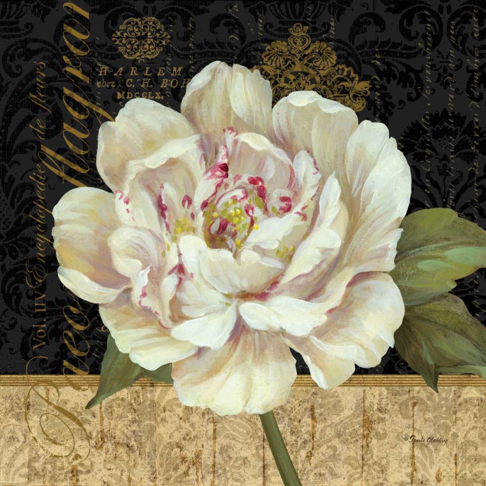 Antique Still Life Peony art print by Pamela Gladding for $57.95 CAD