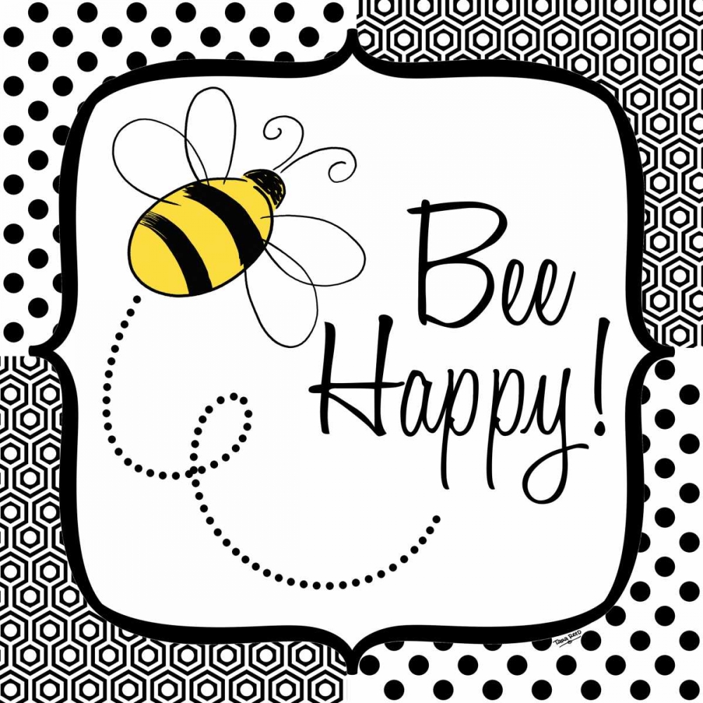 Be Happy and Brave I art print by Tara Reed for $57.95 CAD